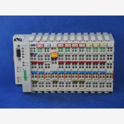Wago 750-303 series PLC w. 11 cards